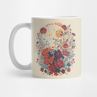 Floral in Space Mug